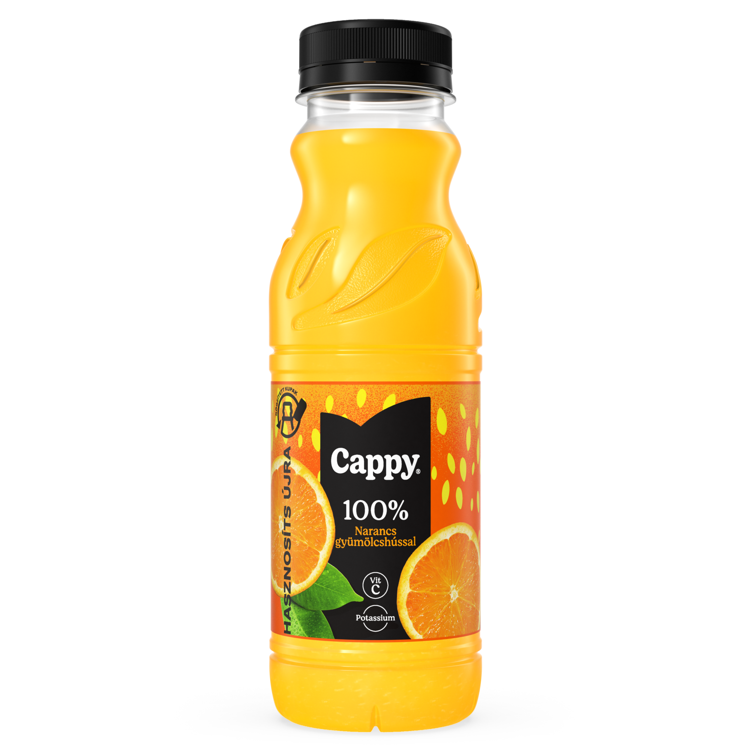 0.33L Cappy Orange_dry_closed