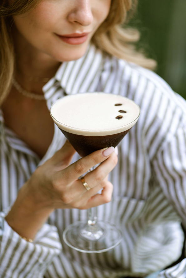Espresso Martini in glasses