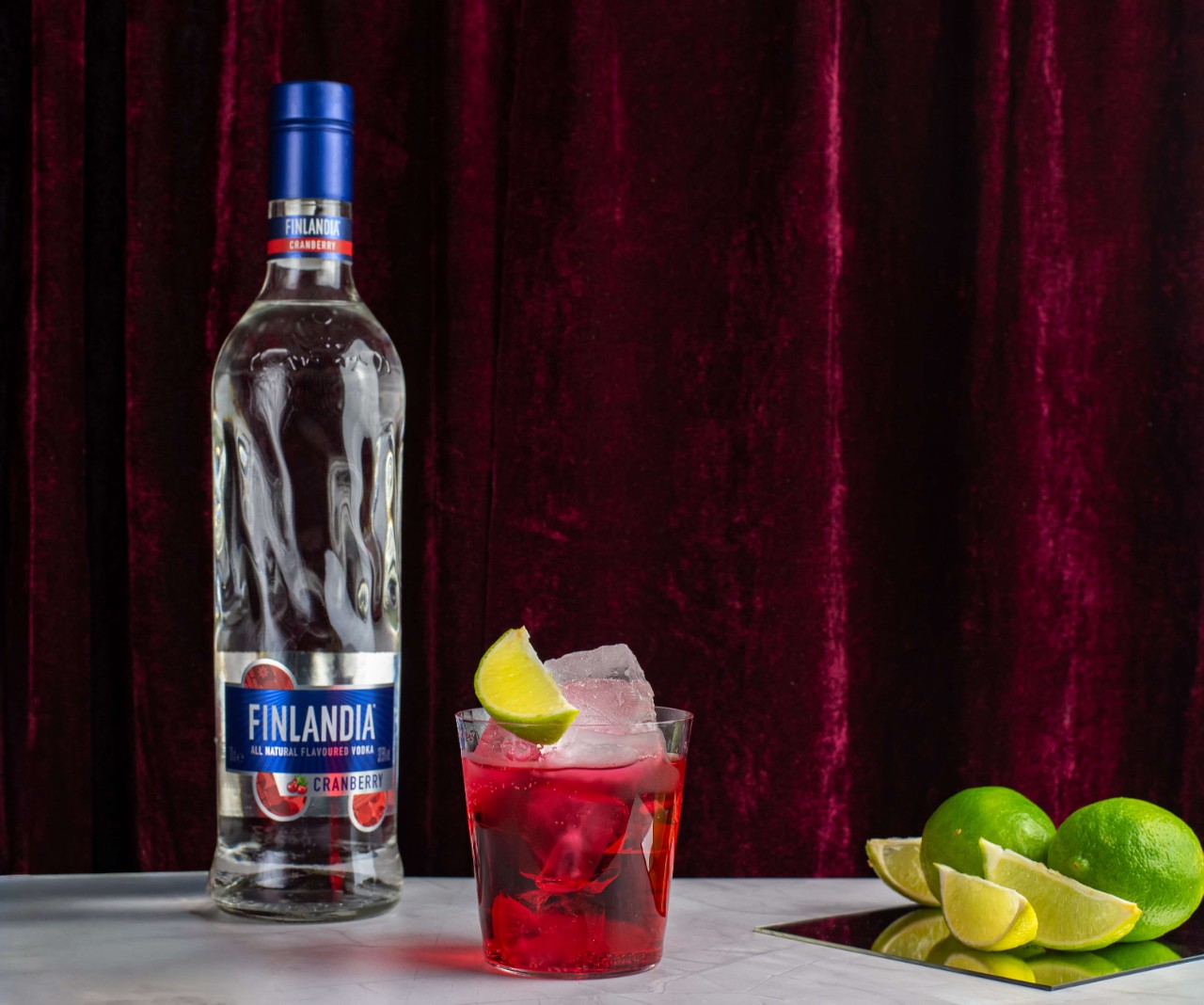 Finlandia vodka cranberry flavour