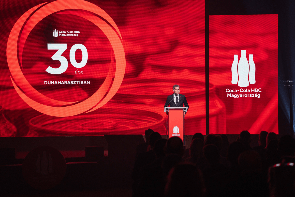Coca-Cola HBC 30 éve Dunaharasztiban
